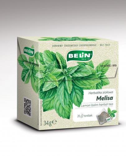 Belin, Melisa, herbatka ziołowa, ekspresowa, 20 torebek zdjęcie