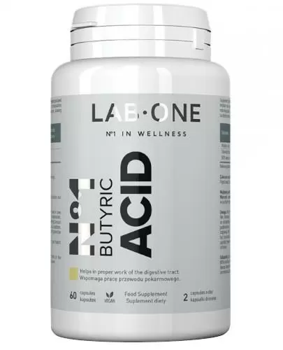 Lab One N1 Butyric Acid 60 kapsułek zdjęcie