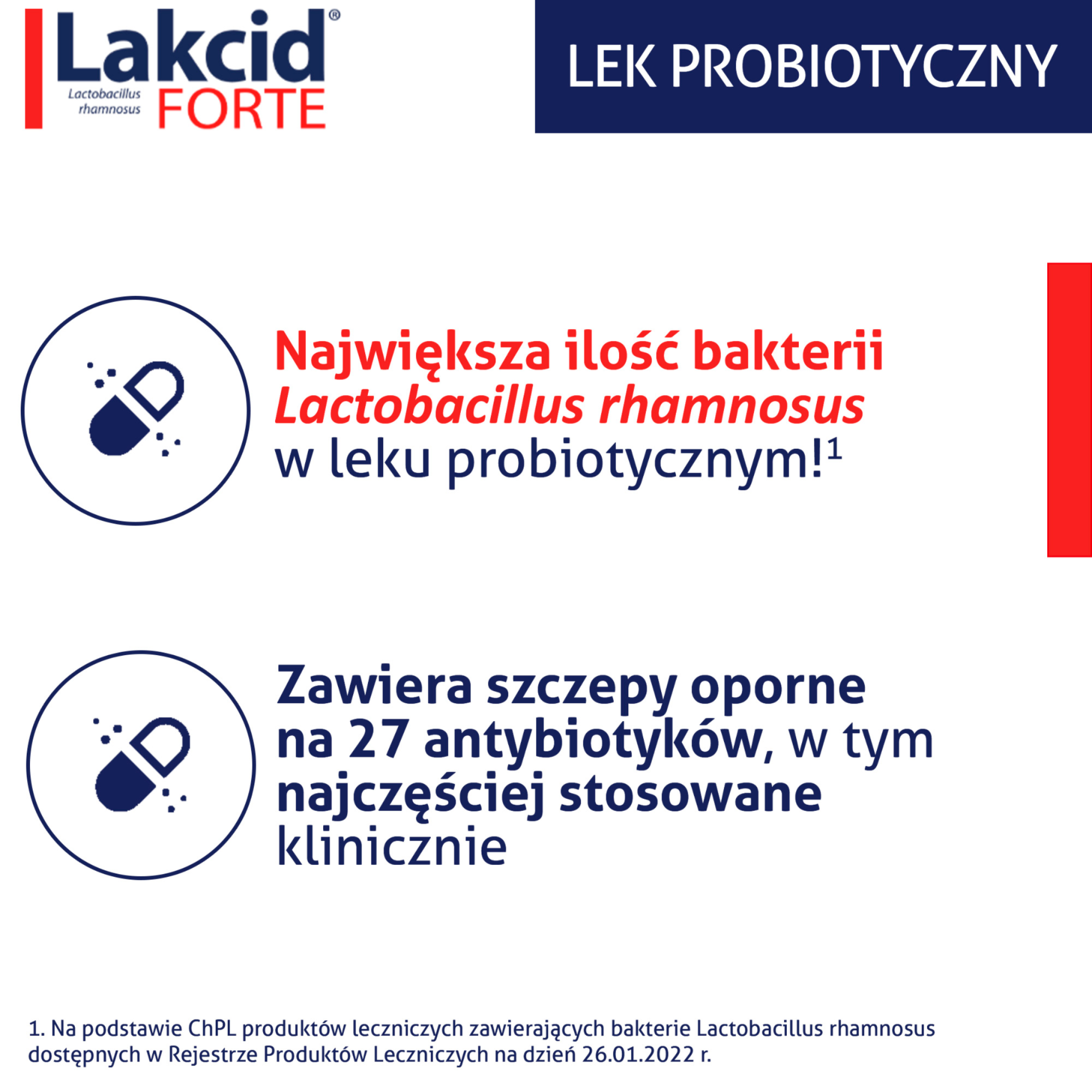 Lakcid Forte 10 kapsułek