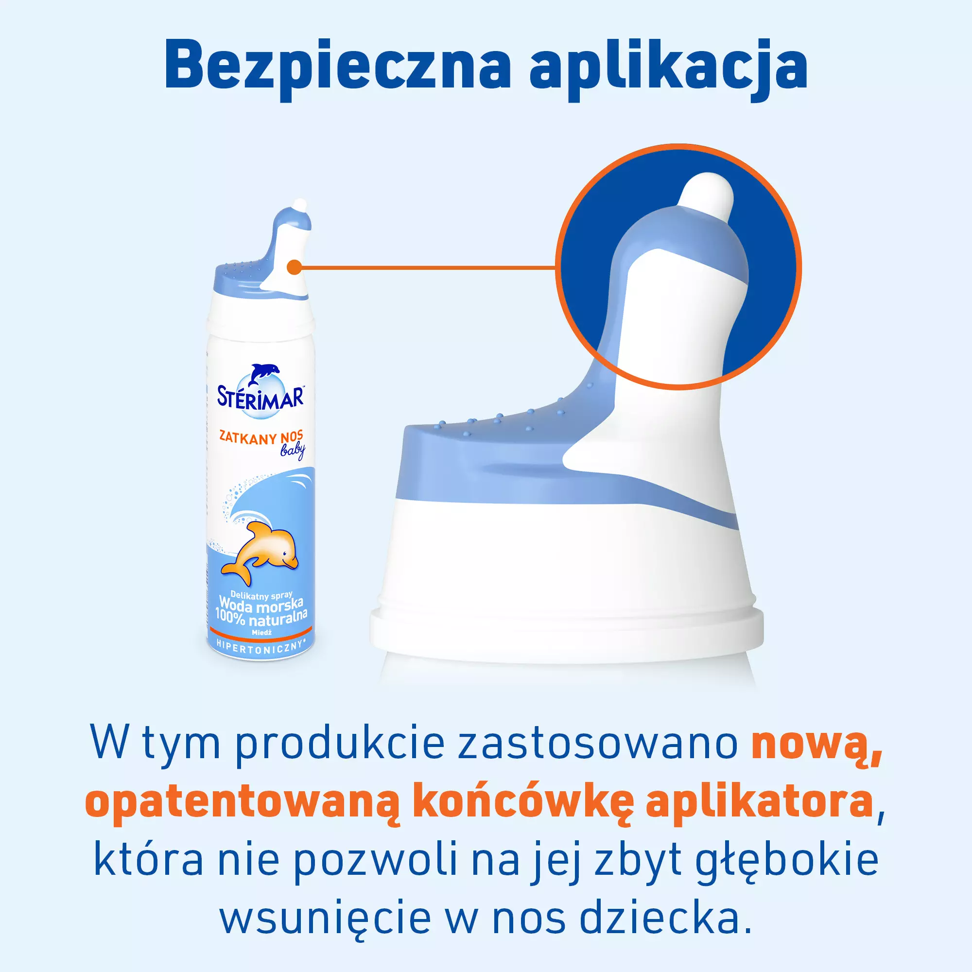 STERIMAR, Zatkany nos BABY, Hipertoniczny wzbogacony miedzią, 50 ml