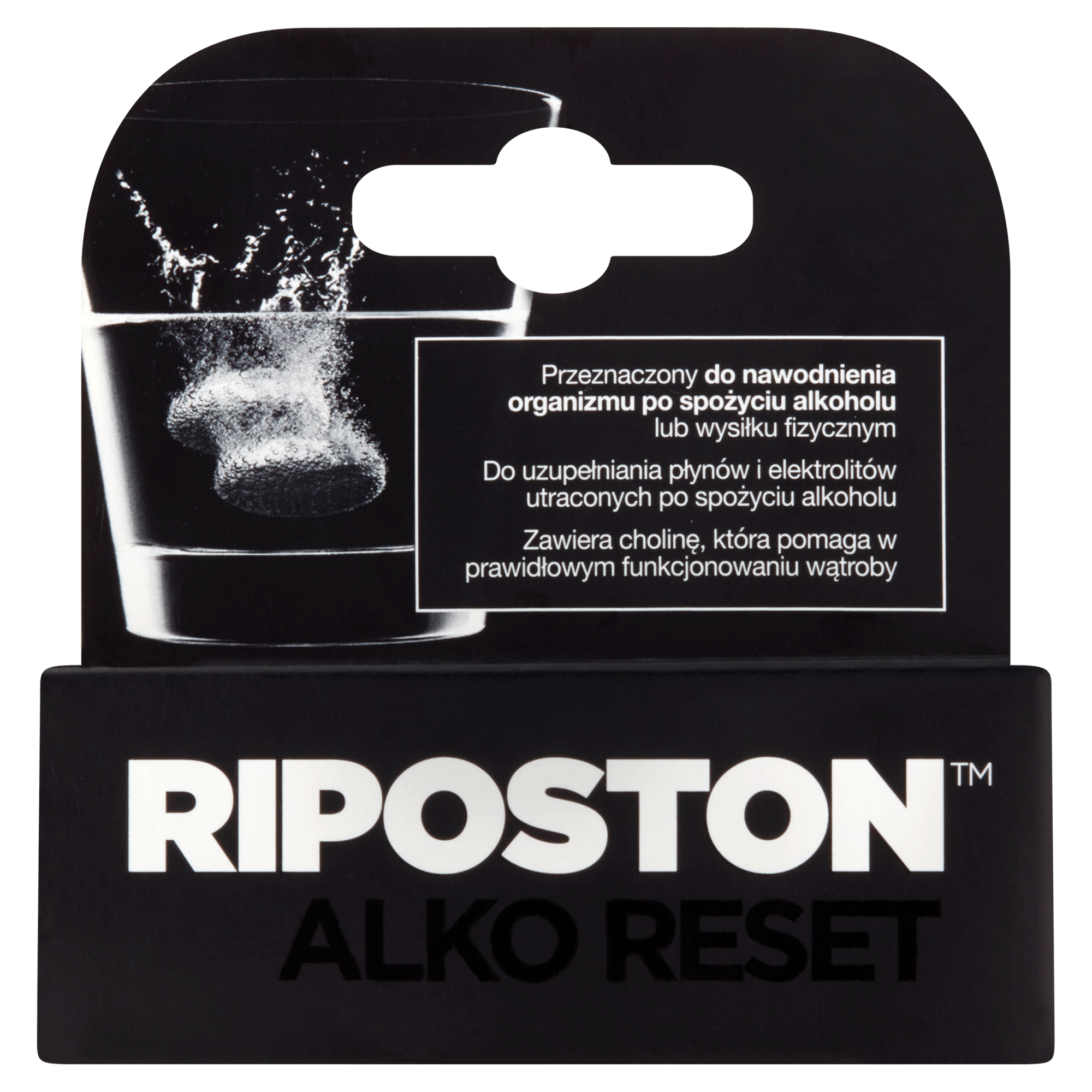 RIPOSTON - 10 tabl. mus. Przy odwodnieniu po spożyciu alkoholu lub wysiłku fizycznym. zdjęcie