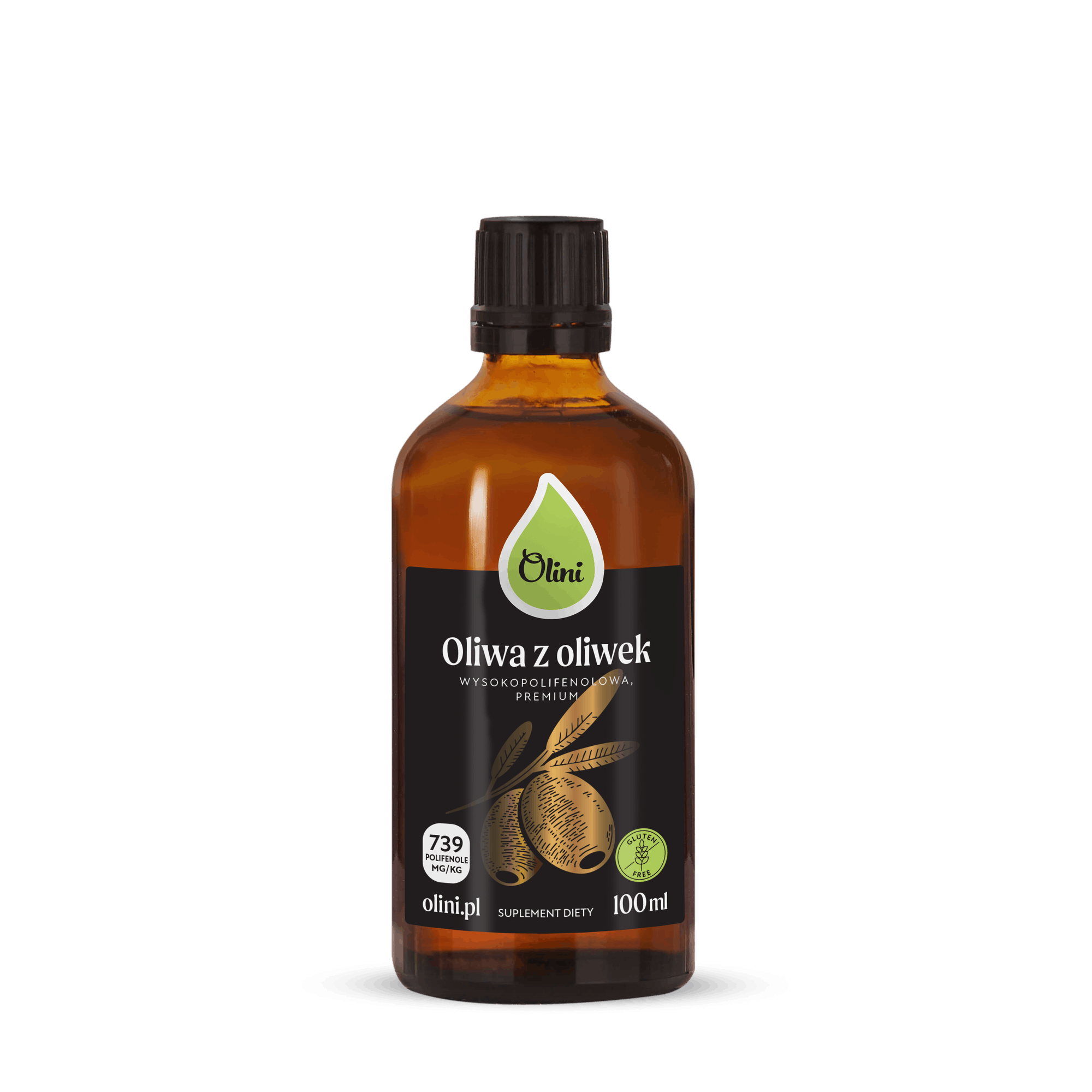 Olini Oliwa z oliwek wysokopolifenolowa, 100 ml zdjęcie