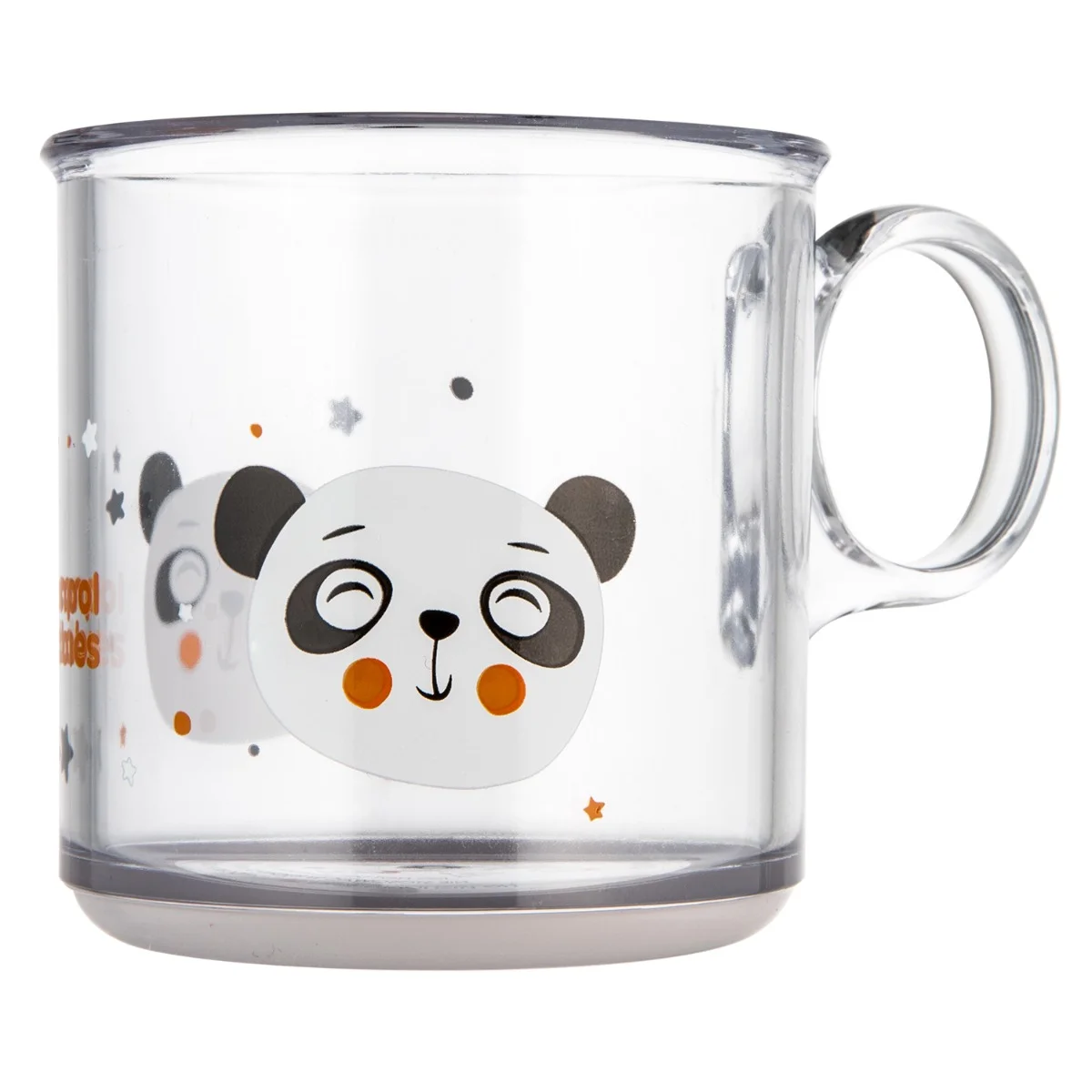 Canpol babies Kubek antypoślizgowy z uchem Exotic Animals Panda, 170 ml
