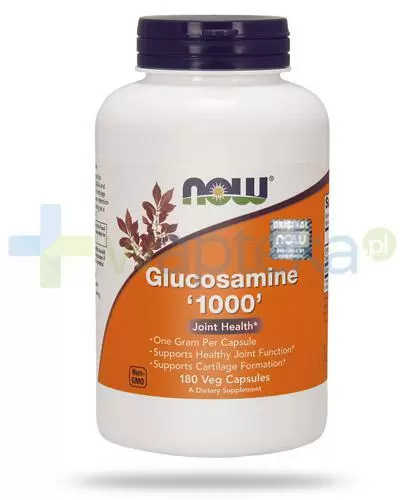 NOW Foods Glucosamine 1000 180 kapsułek zdjęcie