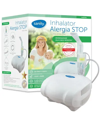 Alergia Stop Sanity Inhalator MODEL A500LW00 1 sztuka zdjęcie