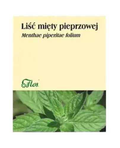 Flos Liść mięty pieprzowej zioło pojedyncze 50 g zdjęcie