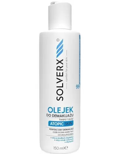 Solverx Atopic Skin olejek do demakijażu 150 ml zdjęcie