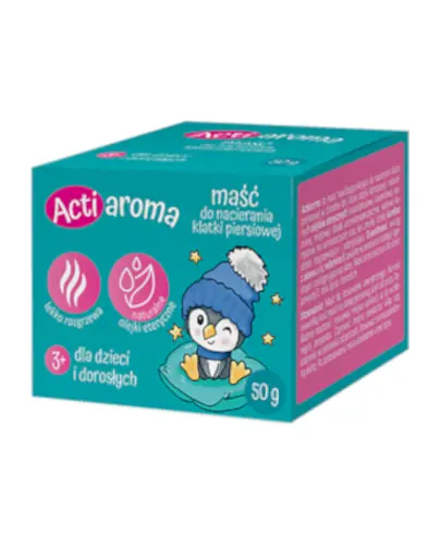 Actiaroma Baby Maść do nacierania klatki piersiowej 6m+ 50 ml zdjęcie