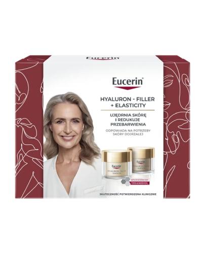 Eucerin Hyaluron-Filler + Elasticity Zestaw Krem na dzień SPF 30 + Krem na noc 2x50ml zdjęcie