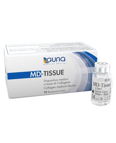 Md-Tissue Wyrób medyczny na bazie kolagenu - 10 fiolek x 2 ml - cena, opinie, właściwości zdjęcie