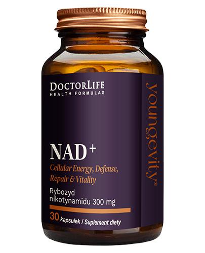 Doctor Life NAD+ Rybozyd nikotynamidu 300 mg, 30 kaps., cena, wskazania, składniki zdjęcie