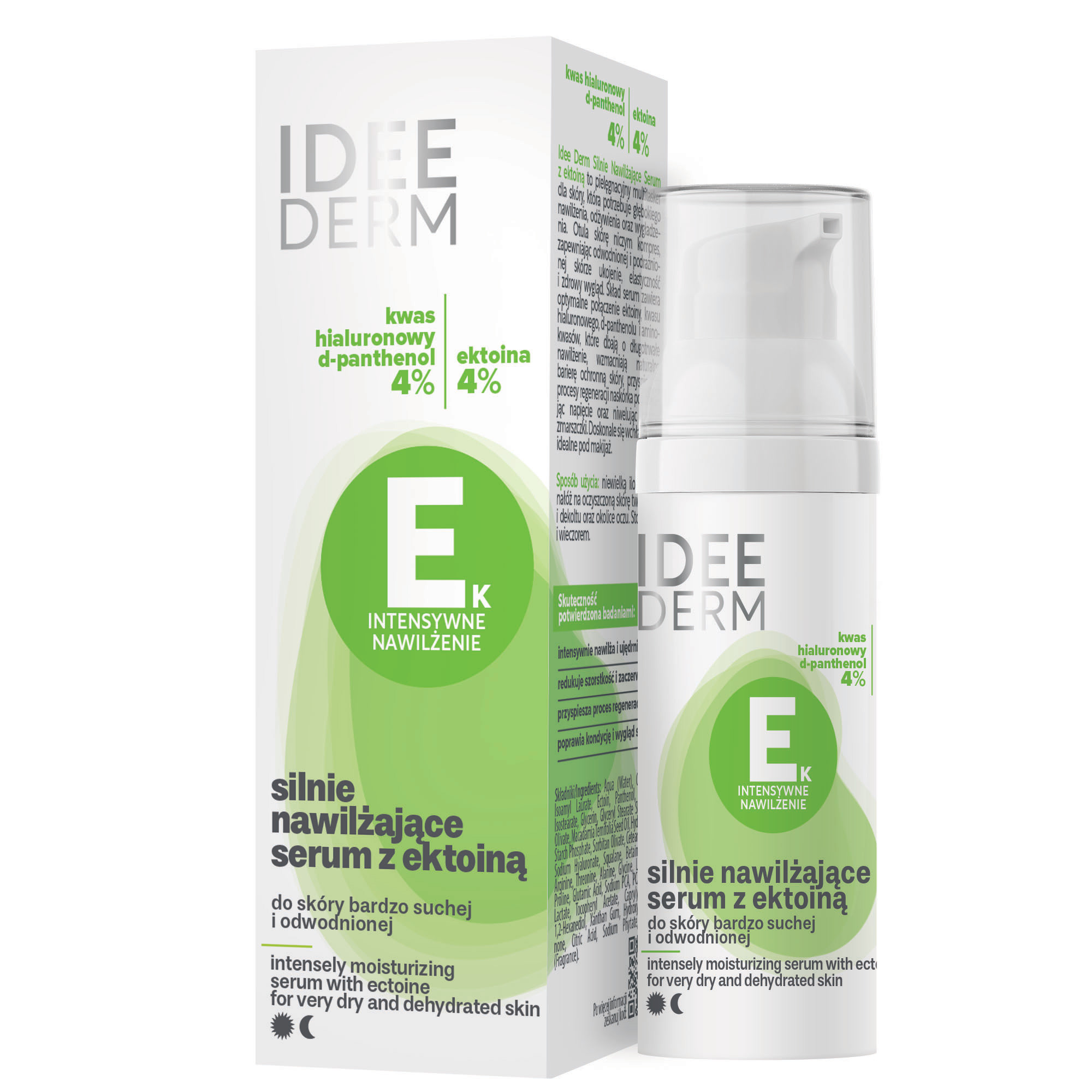 Ideederm, silnie nawilżające serum z ektoiną, 30 ml zdjęcie