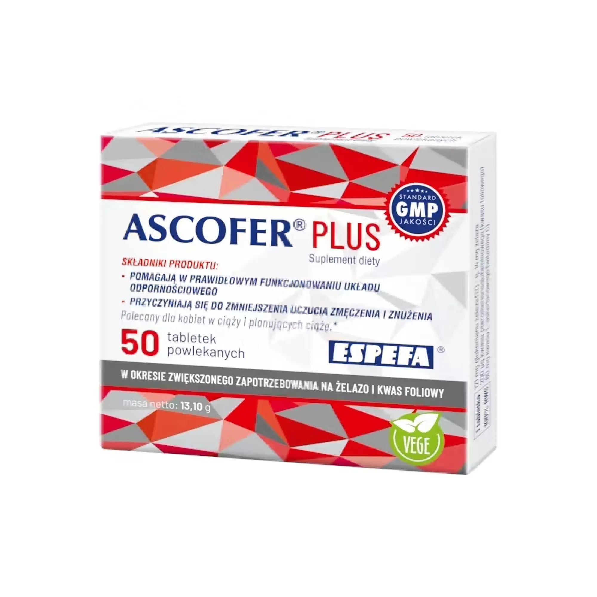 Ascofer Plus, 50 tabletek zdjęcie
