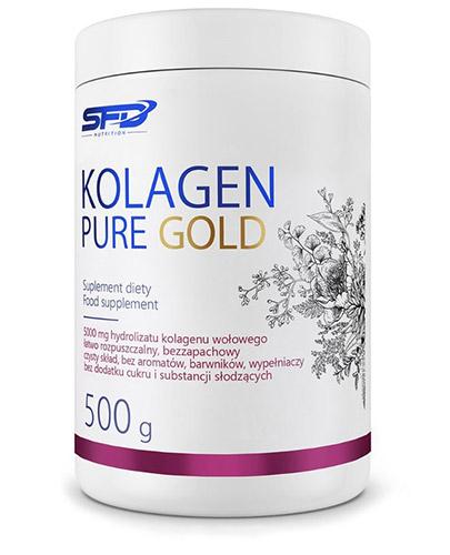 SFD Kolagen Pure Gold proszek 500 g zdjęcie