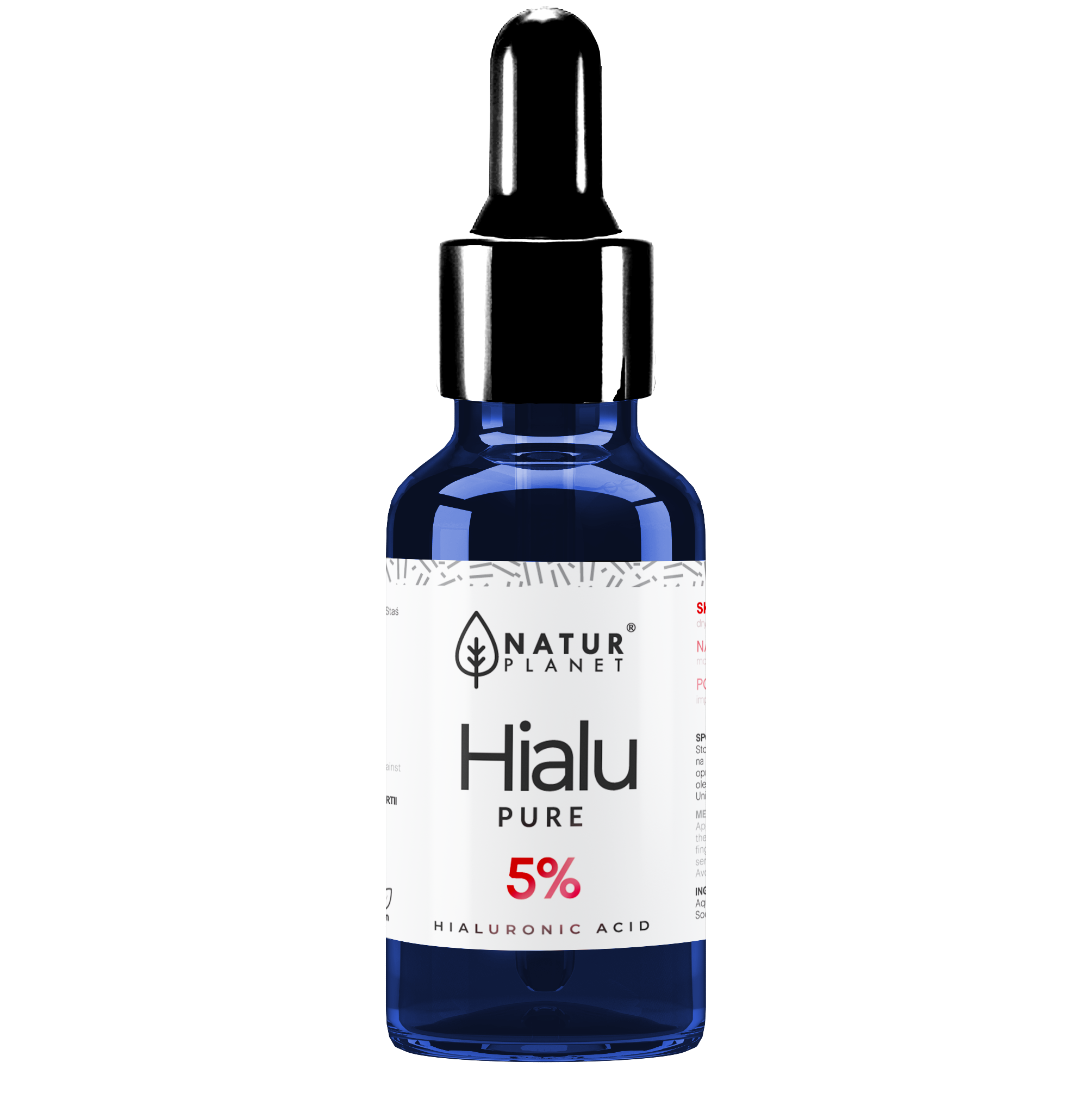 Natur Planet Hialu Pure 5% serum z kwasem hialuronowym, żel 30 ml zdjęcie
