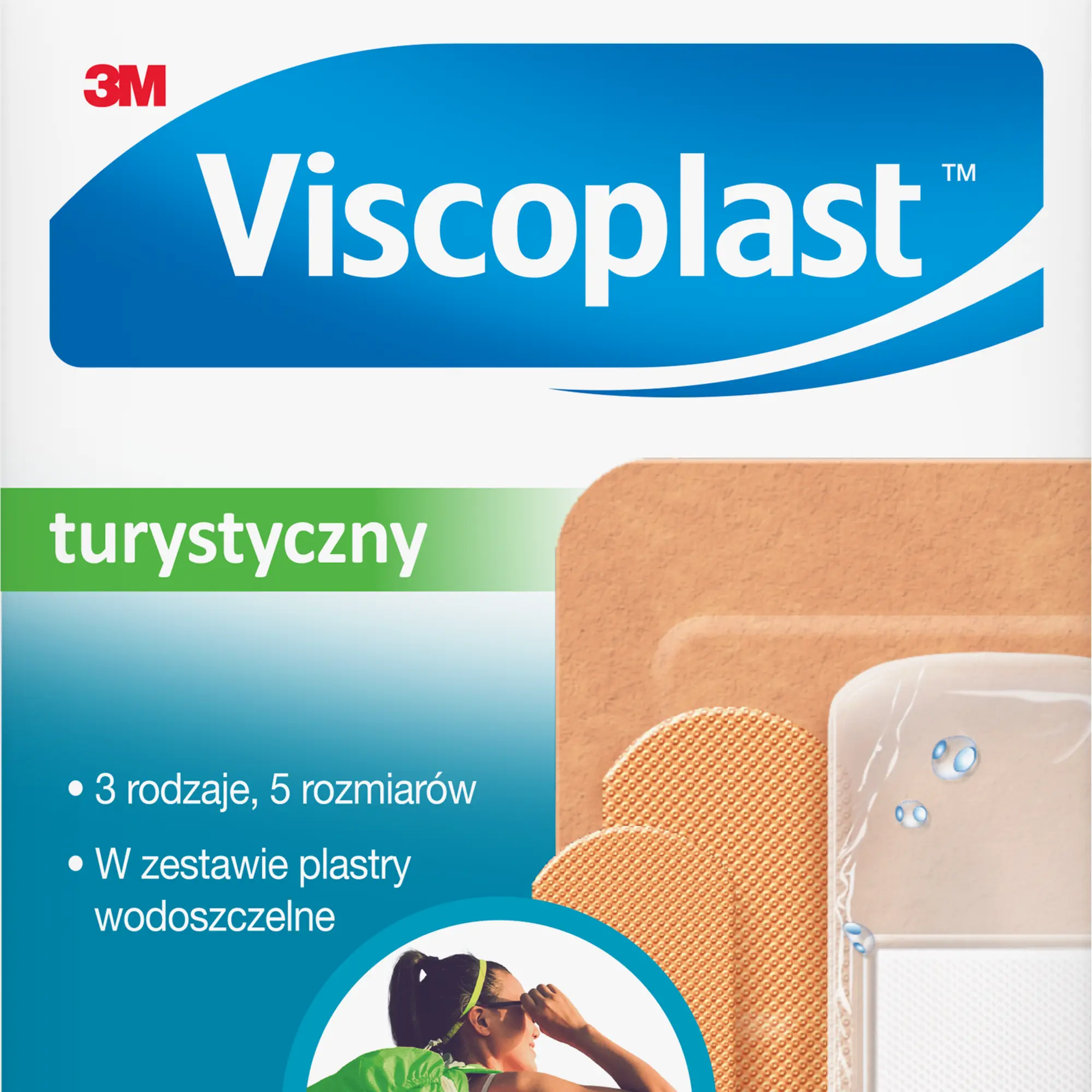 Viscoplast Turystyczny zestaw plastrów 26 sztuk zdjęcie