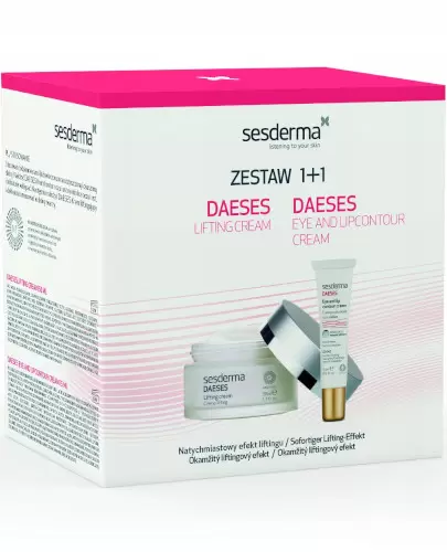 Sesderma Daeses krem liftingujący 50 ml + Daeses kontur oczu i ust 15 ml [ZESTAW] zdjęcie