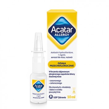 Acatar Allergy 1 mg/ml aerozol do nosa 10 ml