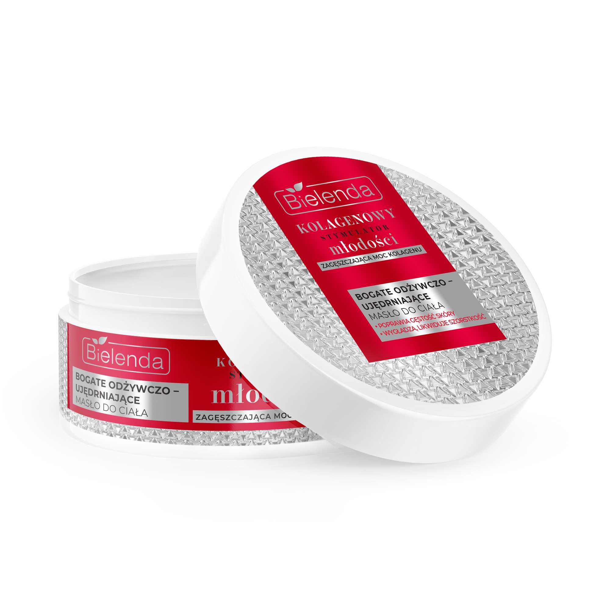 Bielenda Kolagenowy Stymulator Młodości Bogate Odżywczo - ujędrniające masło do ciała, 200 ml zdjęcie