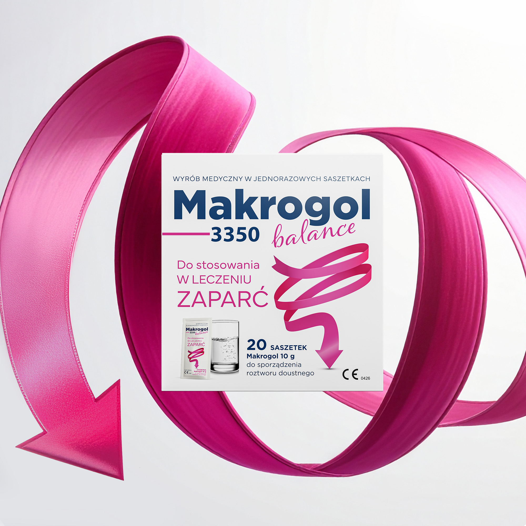 Makrogol 3350 balance, saszetki, 20 sztuk