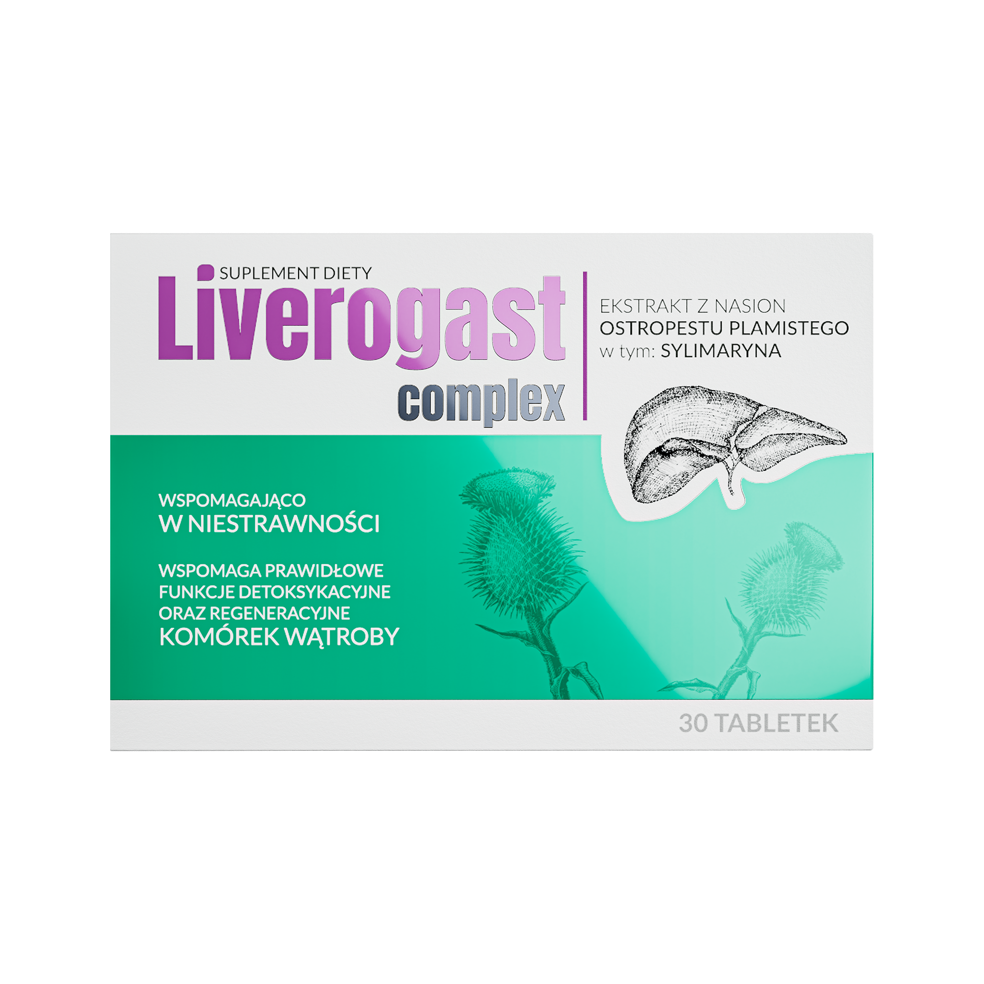 Liverogast Complex, tabletki, 30 sztuk zdjęcie