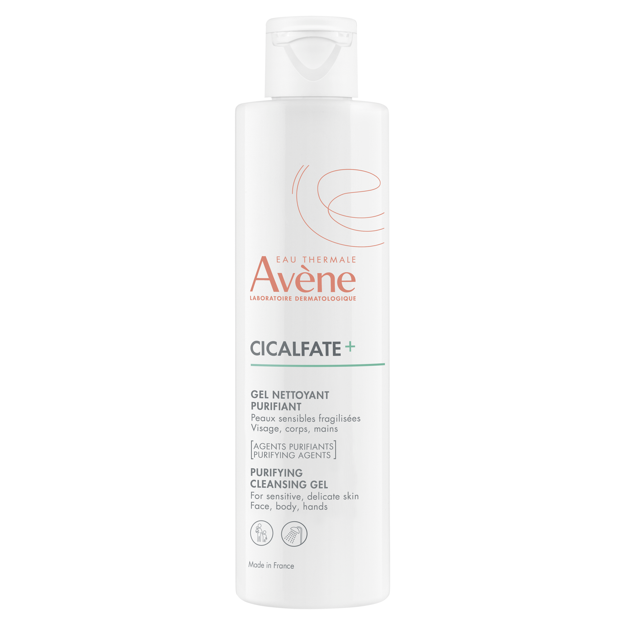 Avene Eau Thermale, Cicalfate+, oczyszczający żel do mycia, 200 ml zdjęcie