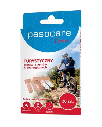 Pasocare Zestaw turystycznych plastrów hipoalergicznych 20 sztuk zdjęcie