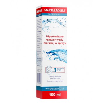Mirramare Hipertoniczny roztwór wody morskiej w sprayu 100 ml