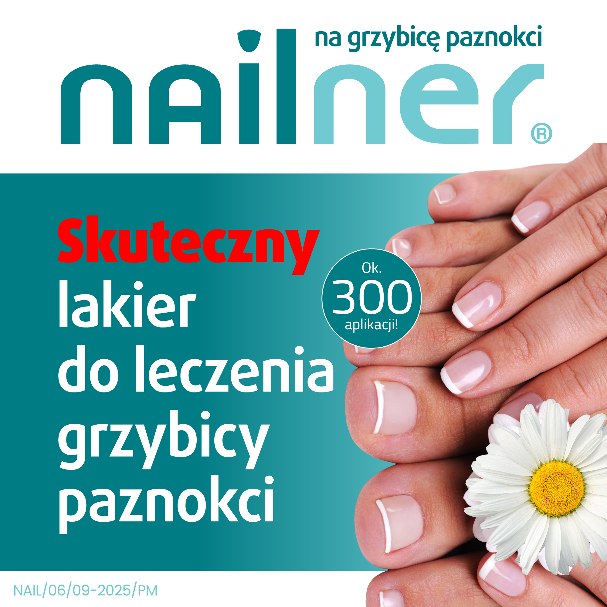 Nailner lakier do zwalczania grzybicy paznokci 2w1 5 ml