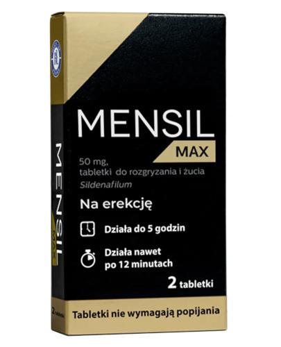 Mensil Max 50 mg - 2 tabletki zdjęcie