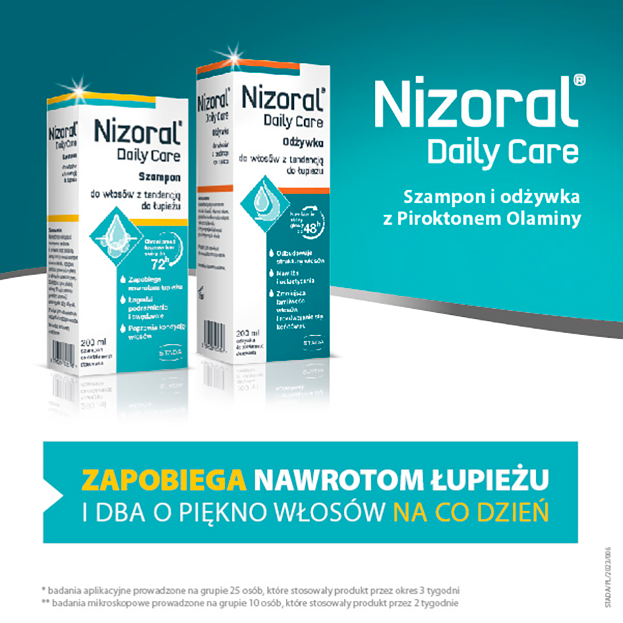Nizoral Daily Care odżywka do włosów z tendencją do łupieżu 200 ml