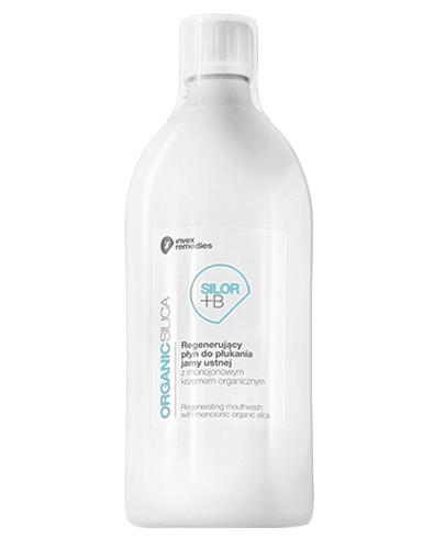 Invex Remedies Organic Silica Silor +B Regenerujący płyn do płukania jamy ustnej z krzemem organicznym i borem - 1000 ml - cena, opinie, wskazania zdjęcie