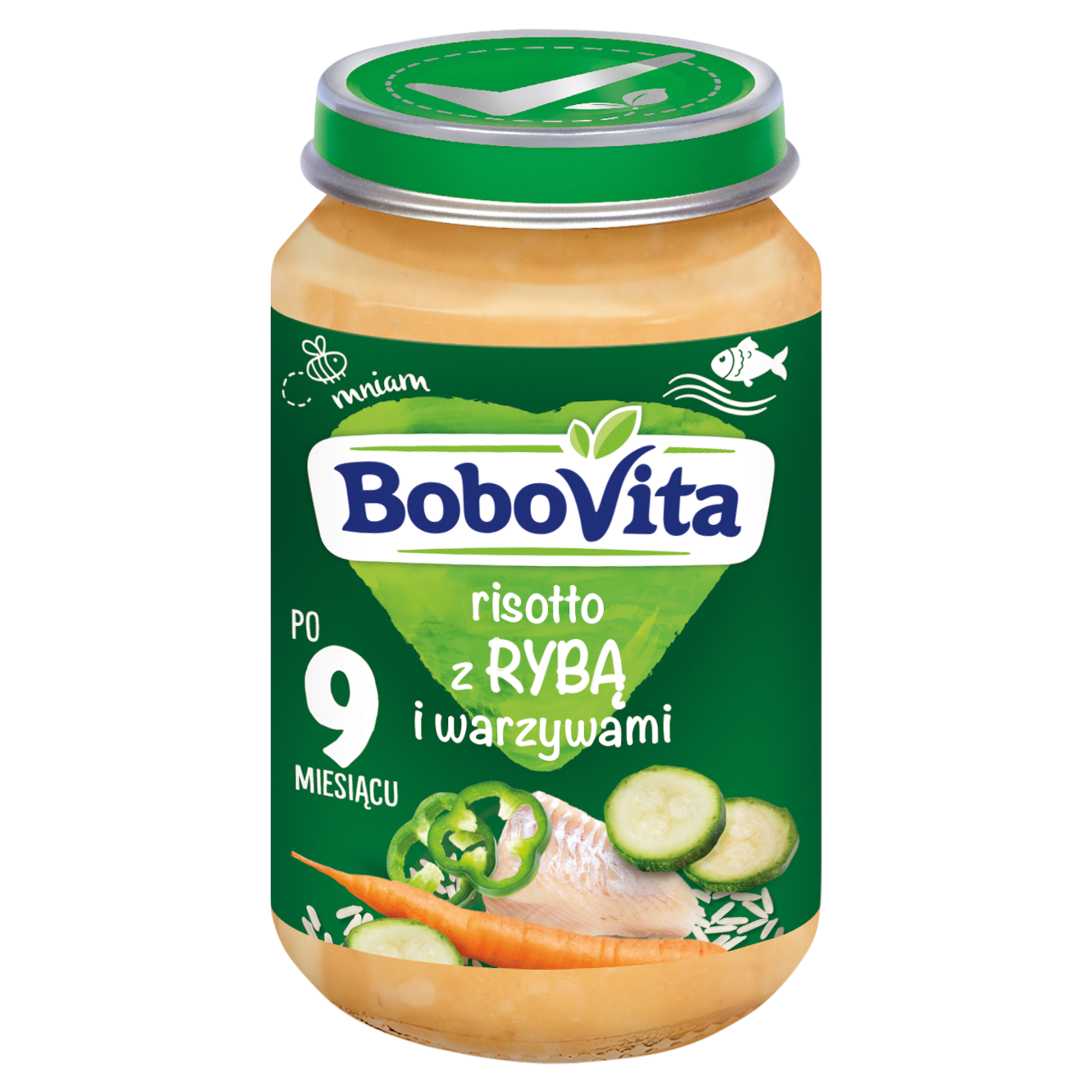 BOBOVITA Risotto z rybą i warzywami po 9 m-cu - 190 g zdjęcie