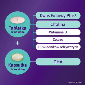 Femibion 3 Karmienie piersią, tabletki powlekane + kapsułki miękkie, 28 sztuk + 28 sztuk