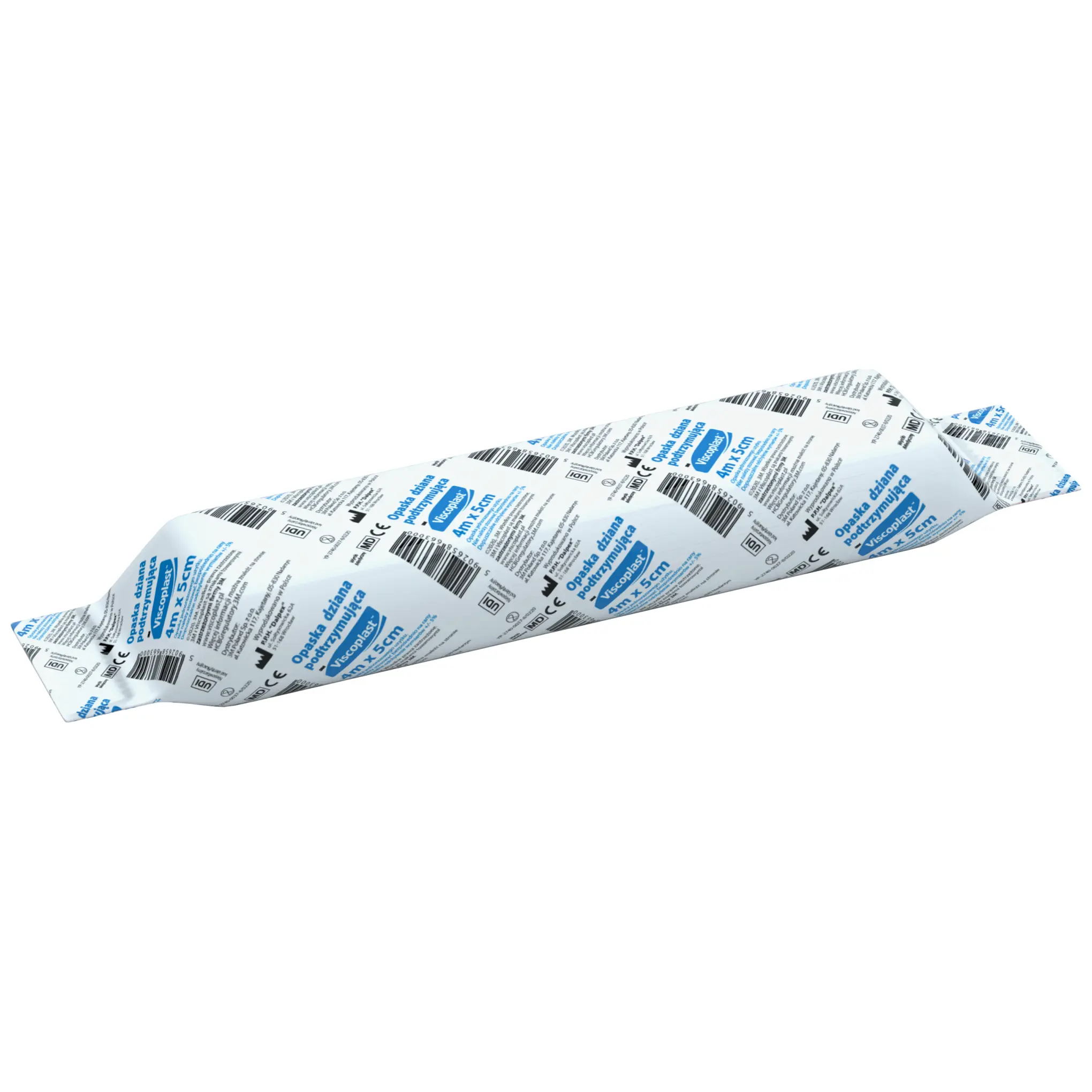 Viscoplast opaska podtrzymująca dziana 4m x 5cm 1 sztuka