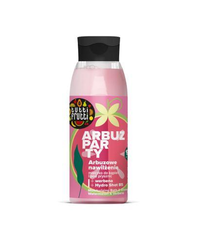 Tutti Frutti ARBUZ i WERBANA + Hydro Shot B5 Nawilżające mleczko do kąpieli i pod prysznic, 400 ml zdjęcie