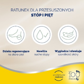 Scholl Expert Care Krem do stóp szybkie nawilżenie - 75 ml Do skóry suchej