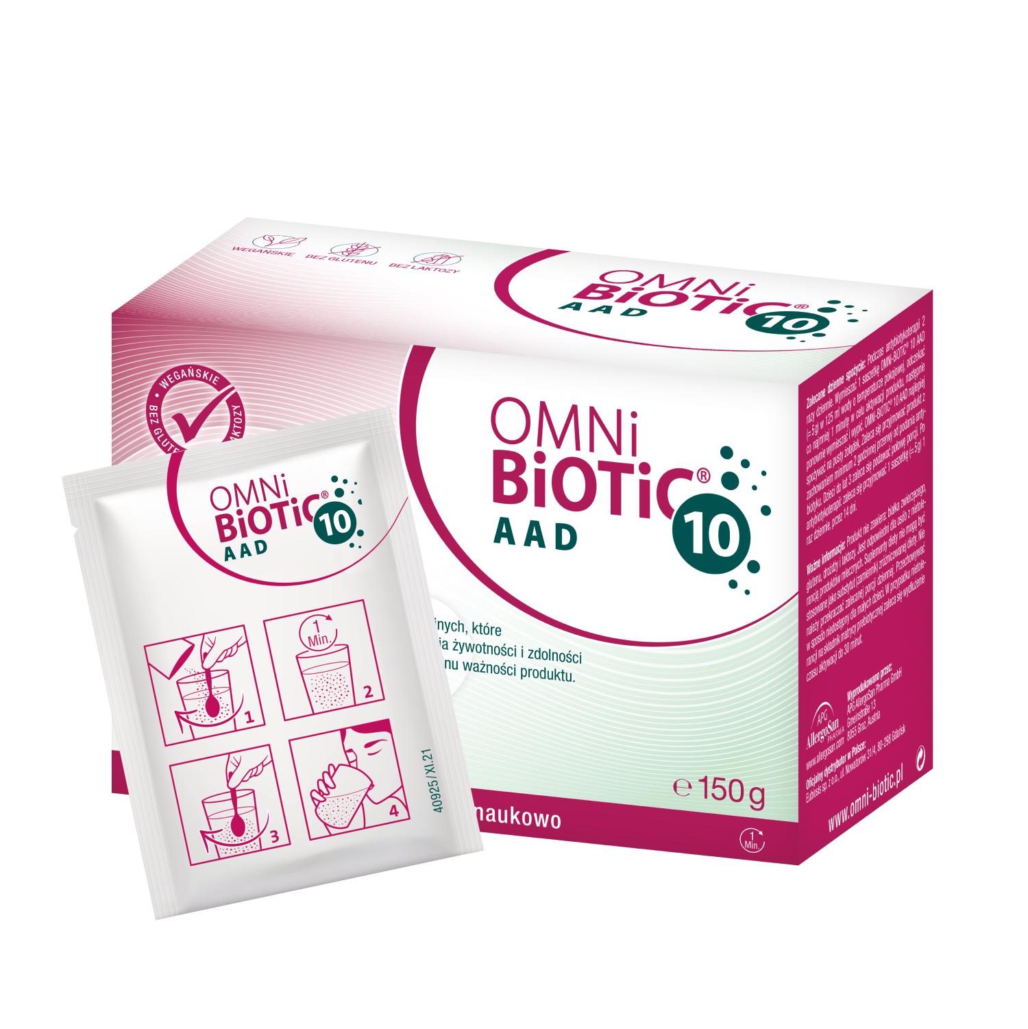 Omni-Biotic 10 AAD, proszek, saszetki, 30 sztuk