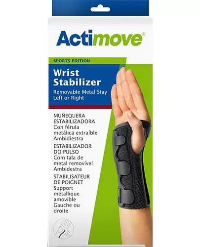Actimove Sport Edition Wrist Stabilizer Orteza stabilizująca nadgarstek lewy lub prawy rozmiar S 1 sztuka [7572931] zdjęcie