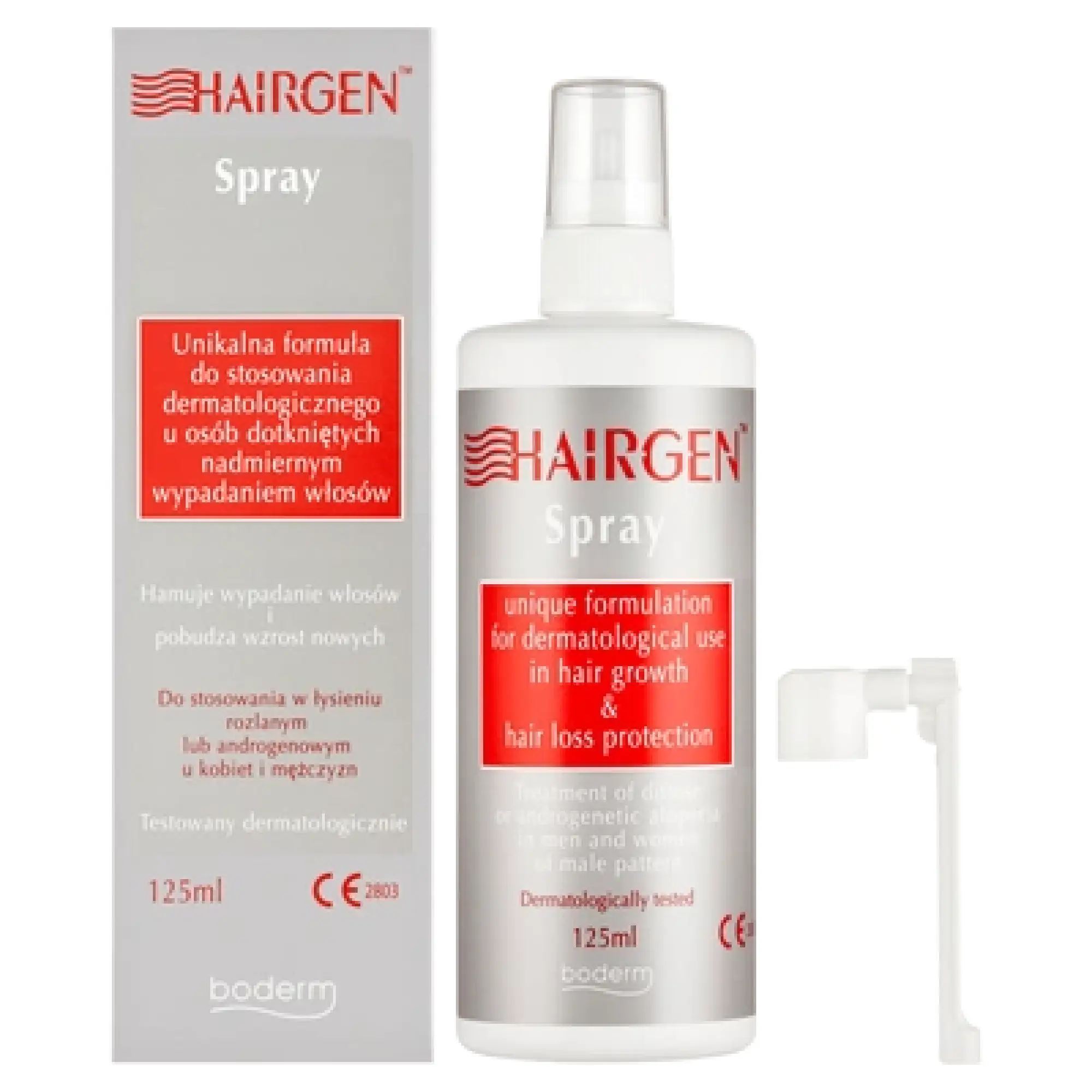 Hairgen Spray przeciw wypadaniu włosów i łysieniu androgenowemu, 125 ml zdjęcie