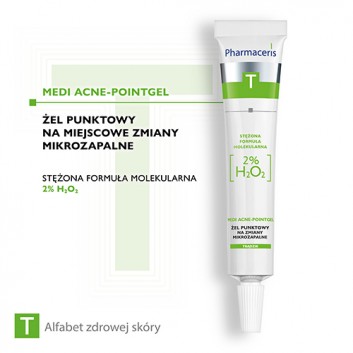 Pharmaceris T Medi Acne-Pointgel, żel punktowy na miejscowe zmiany mikrozapalne, 10 ml