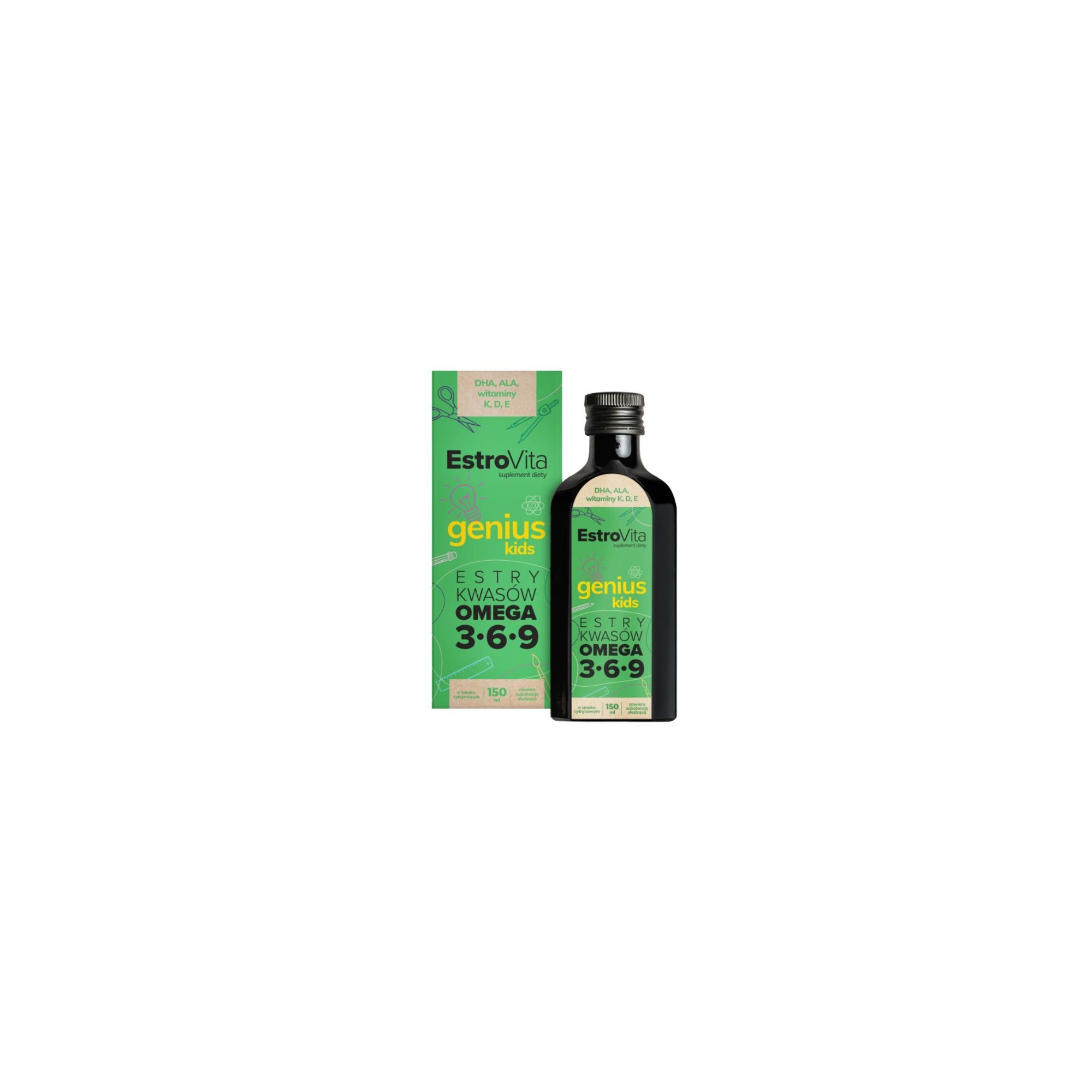 EstroVita Genius Kids płyn 150 ml zdjęcie