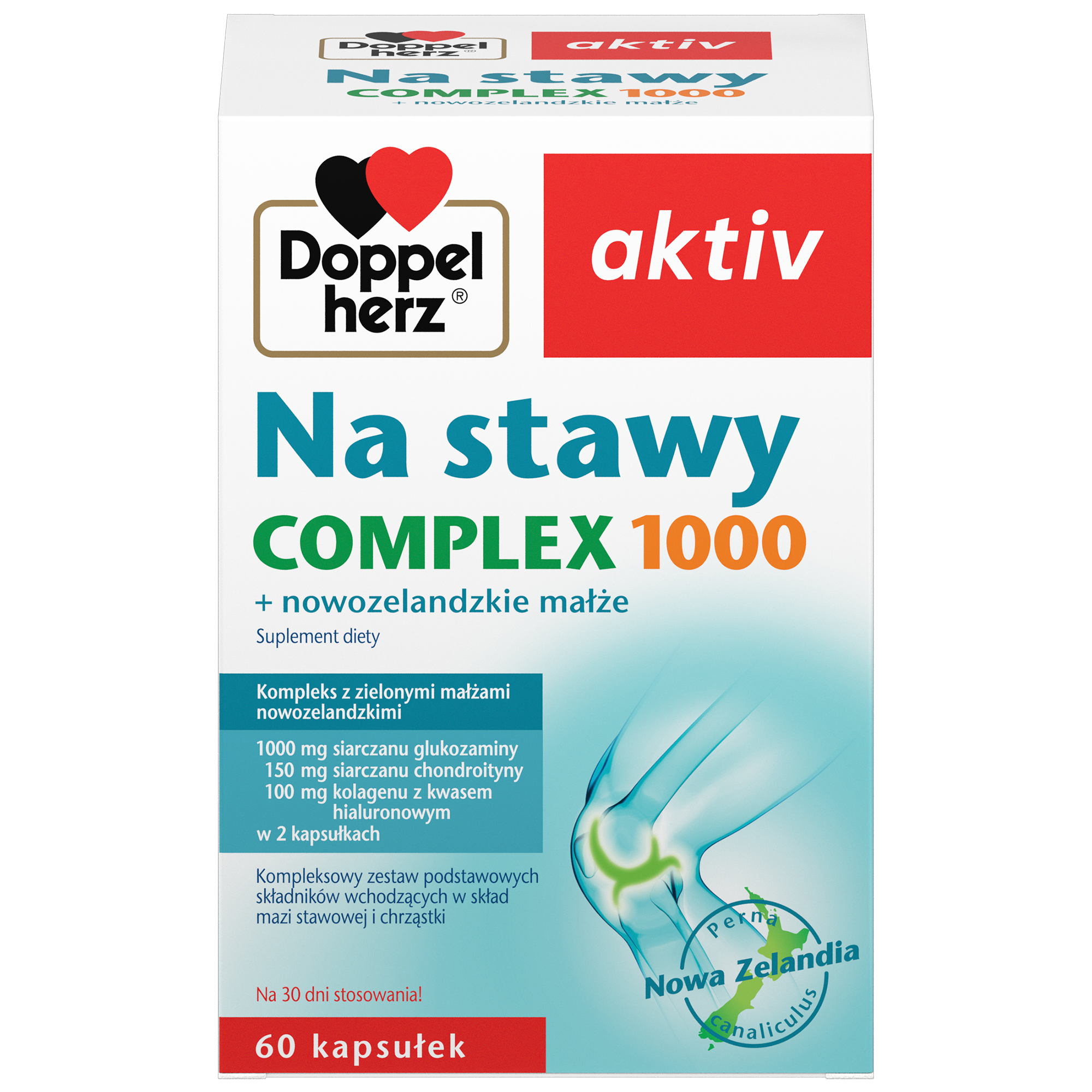 Doppelherz aktiv Na stawy COMPLEX, kapsułki, 60 sztuk zdjęcie