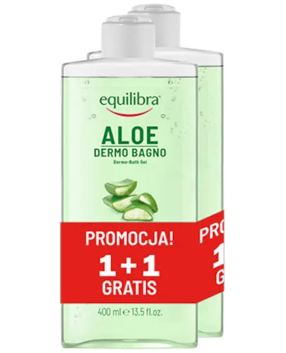 Equilibra aloesowy żel do kąpieli 2 x 400 ml [ZESTAW] zdjęcie