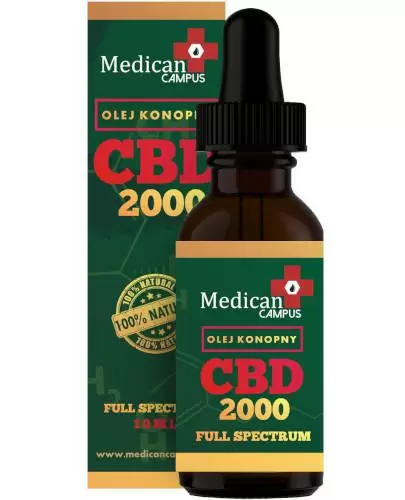 Medican Campus olej konopny CBD 2000 Full Spectrum 10 ml zdjęcie