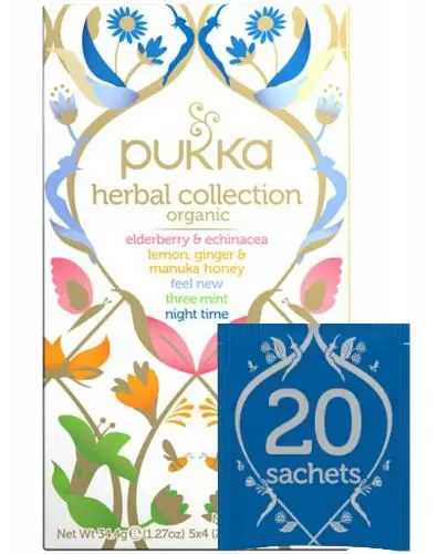 Pukka Herbal Collection herbata 20 saszetek zdjęcie
