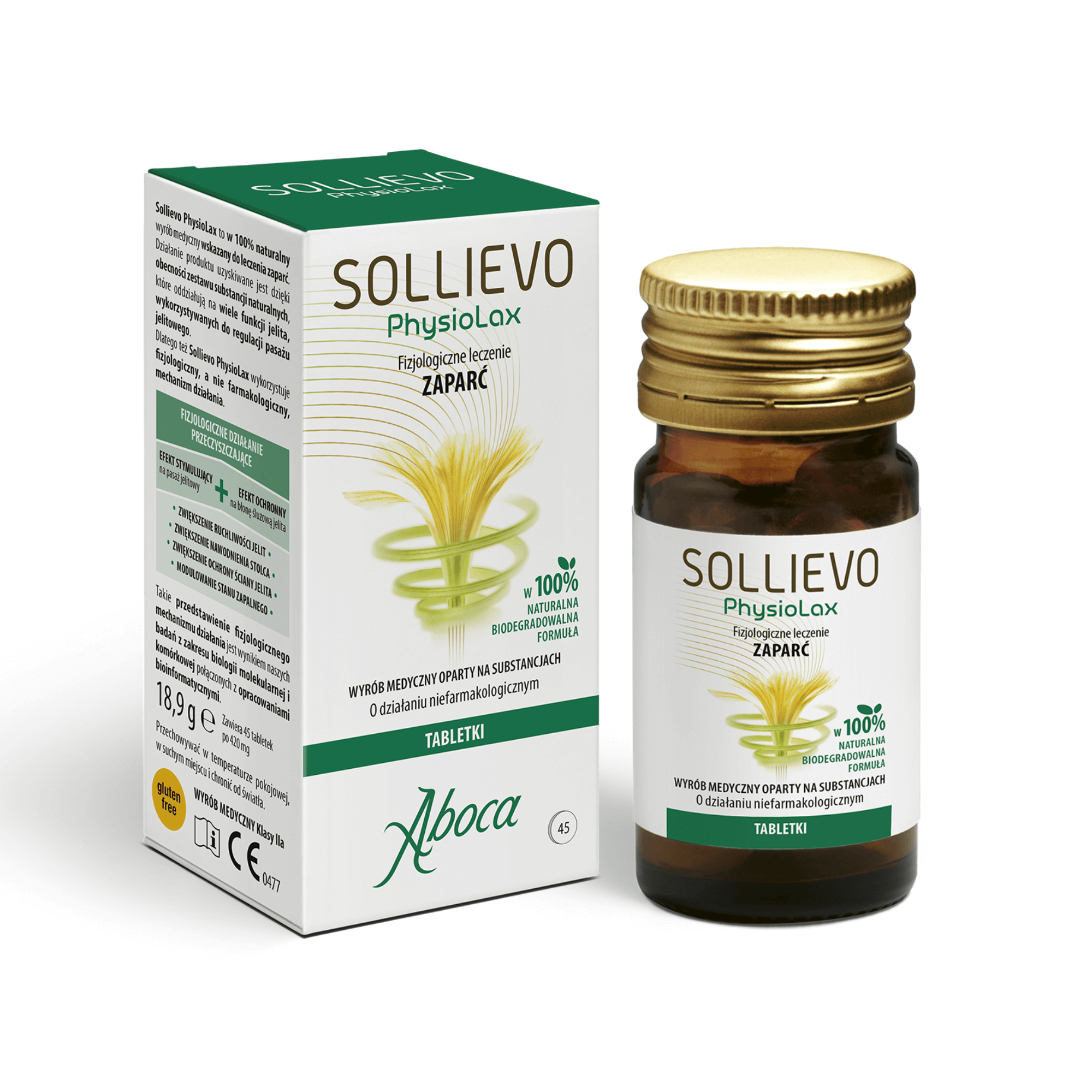 Aboca Sollievo Physiolax 45 tabletek zdjęcie