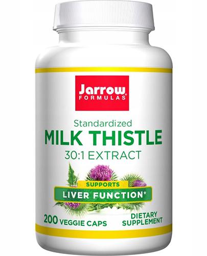 Jarrow Formulas Milk Thistle 150 mg, 200 kaps., cena, opinie, wskazania zdjęcie