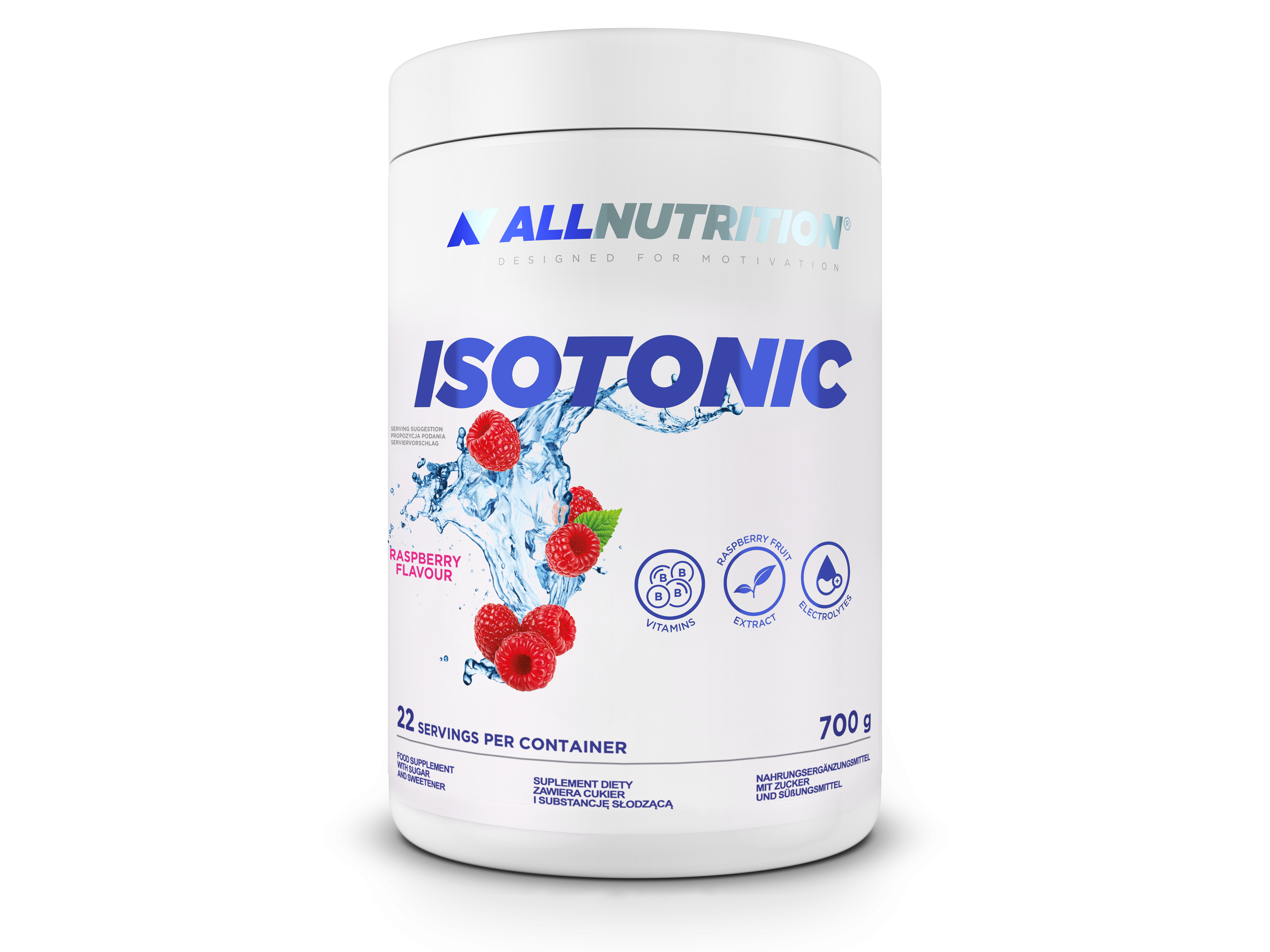 Allnutrition Isotonic Raspberry, 700 g  zdjęcie