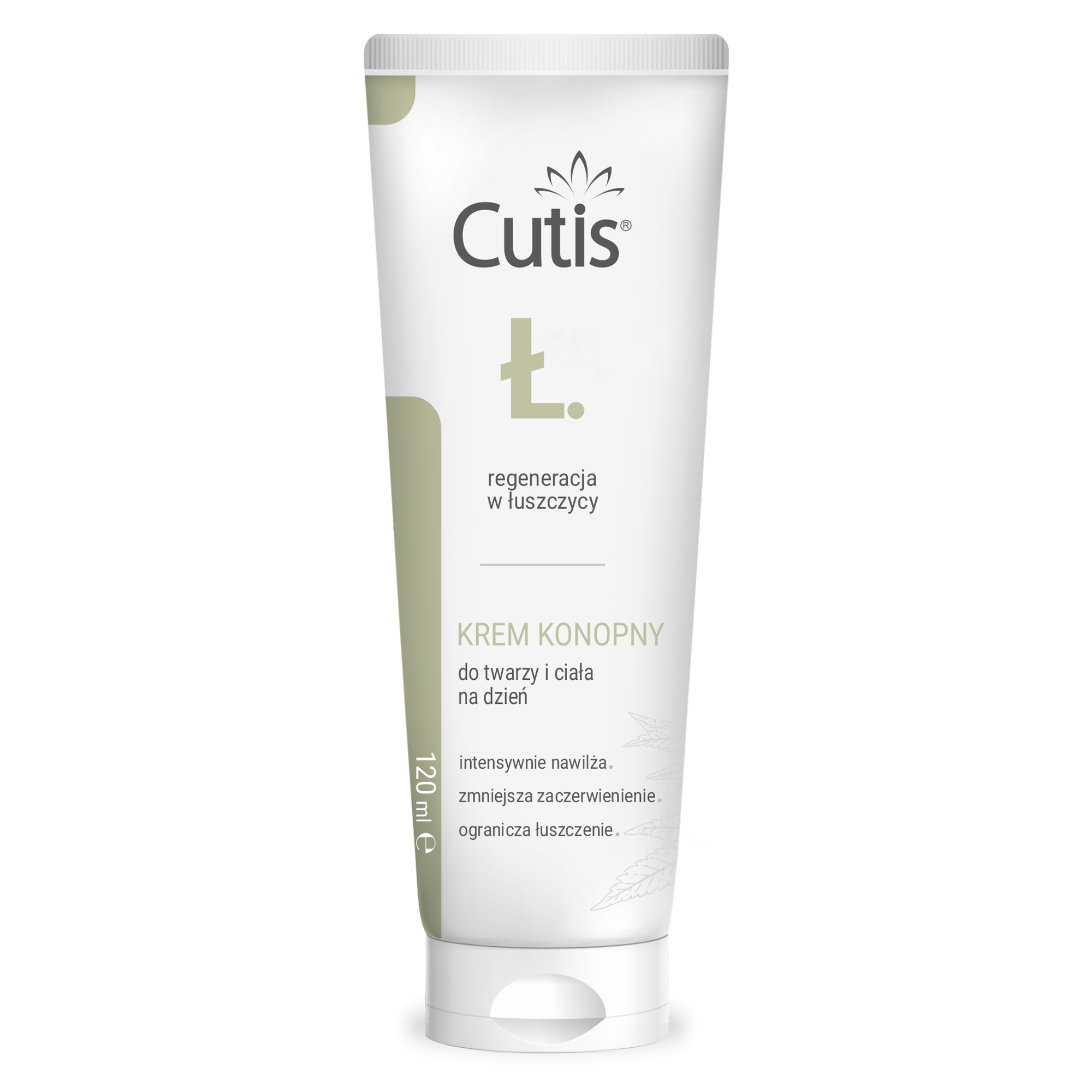 Cutis Ł-ŁUSZCZYCA krem konopny 20% + CBD, 120 ml zdjęcie